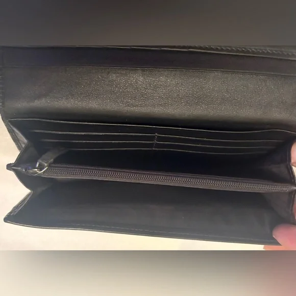 Gucci Microguccissima Continental Wallet Black Leather With COA - Picture 7 of 15